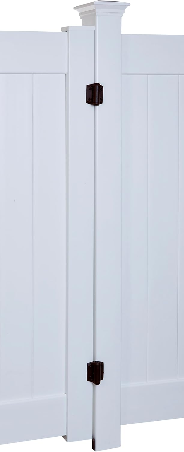 National Hardware N346-206 Truclose schmale Federscharniere, schwarz, Polymer, 2 Stück