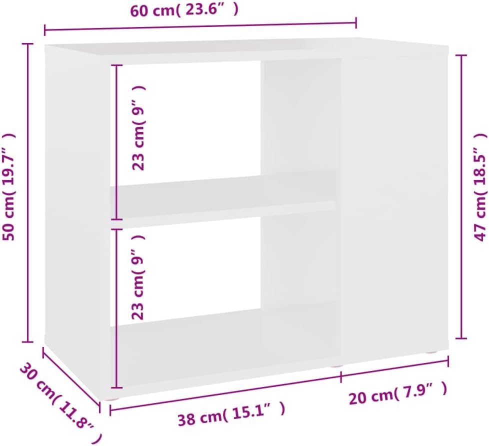 vidaXL Beistelltisch Beistellschrank Sideboard Kommode Beistellregal Schrank Mehrzweckschrank Standr