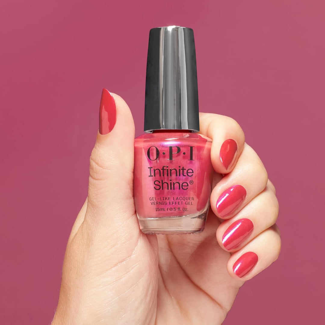 OPI Infinite Shine Pinktöne – vorgehärtete Gel-Technologie ohne UV-Lampe – bis zu 11 Tage Halt – lan