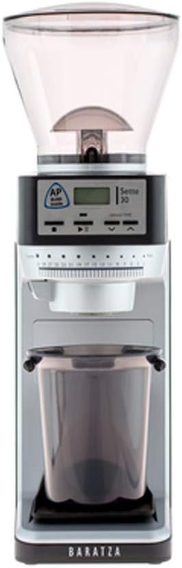 Baratza CD - Sette 30 AP Blanc Elektronische Kaffeemühle, Edelstahl, 1 Liter, Silber