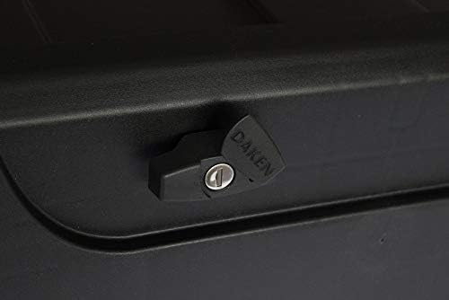 DAKEN BLACKIT 82202 Werkzeugkasten 23l Staukasten 550x250x295 mm für Anhänger und LKW Unterflurbox i