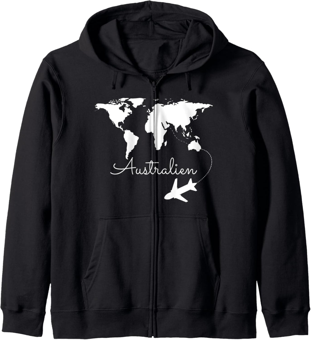 Weltenbummler und Känguru-Fans aufgepasst! Kapuzenjacke