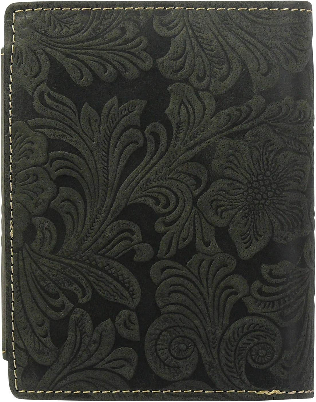Harrys-Collection Damen Damenbörse mit Floral Muster in 3 Farben, Grössen:Einheitsgrösse, Farben:sch