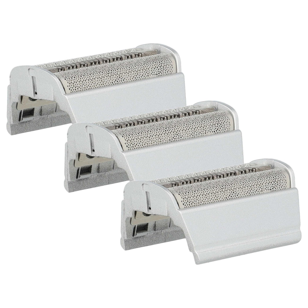 vhbw 3x Doppelscherfolie kompatibel mit Braun Contour 5735, 5736, 370, 380, 390cc, 5738, 5739, 5873