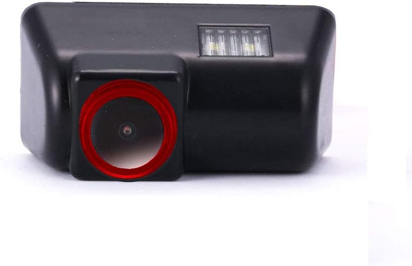 【Cool Rot】 1280 * 720 Pixel 1000TV-Linien Hochwertiges 18mm-Objektiv Autokennzeichen Licht Rückfahrk