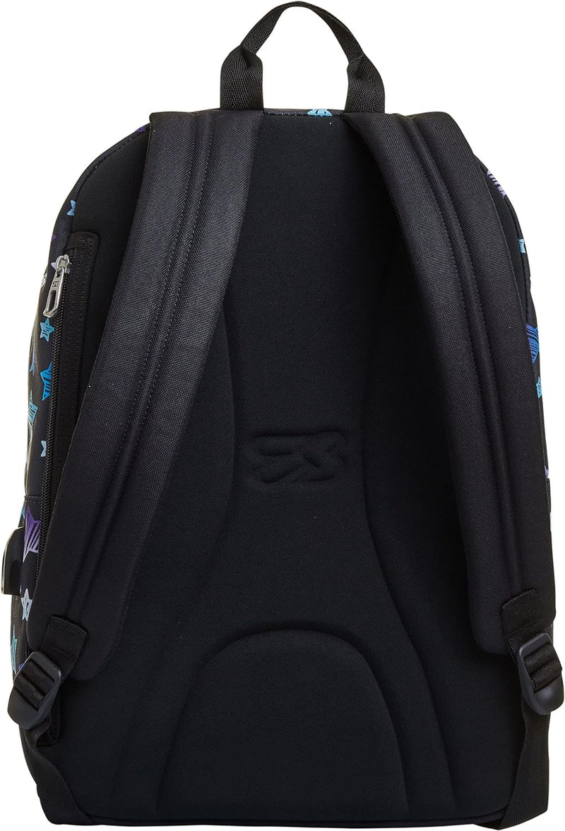 RUCKSACK ISCHOOLPACK SEVEN STAR PLAN Geräumige Schultasche für Teenager, Mädchen und Jungen, mit Lap