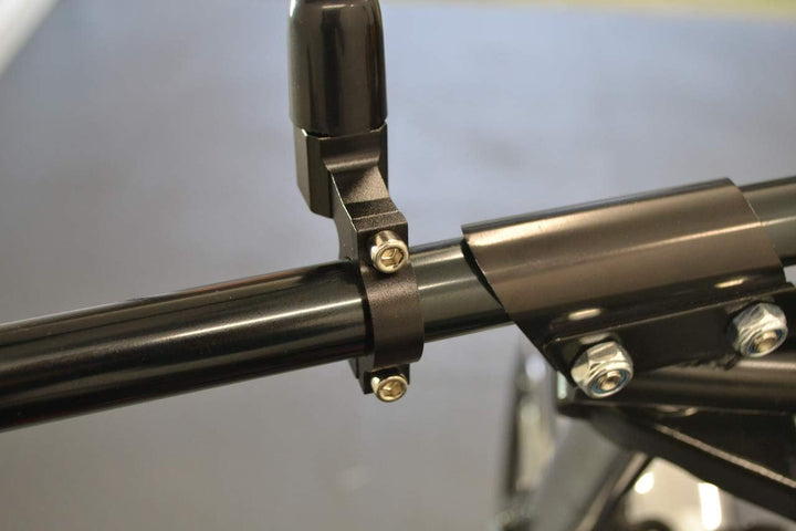 Motorrad Spiegel Halterung 10mm Im Uhrzeigersinn Gewinde X 2 für 22mm Lenker