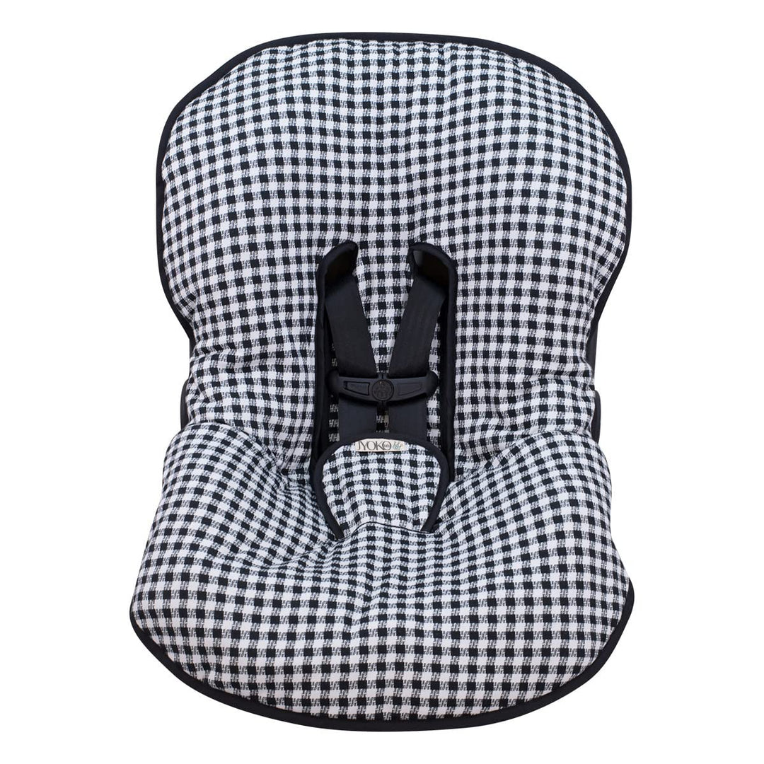 JYOKO KIDS Abdecken Gepolsterte Universal für Babyschale (VICHY), VICHY