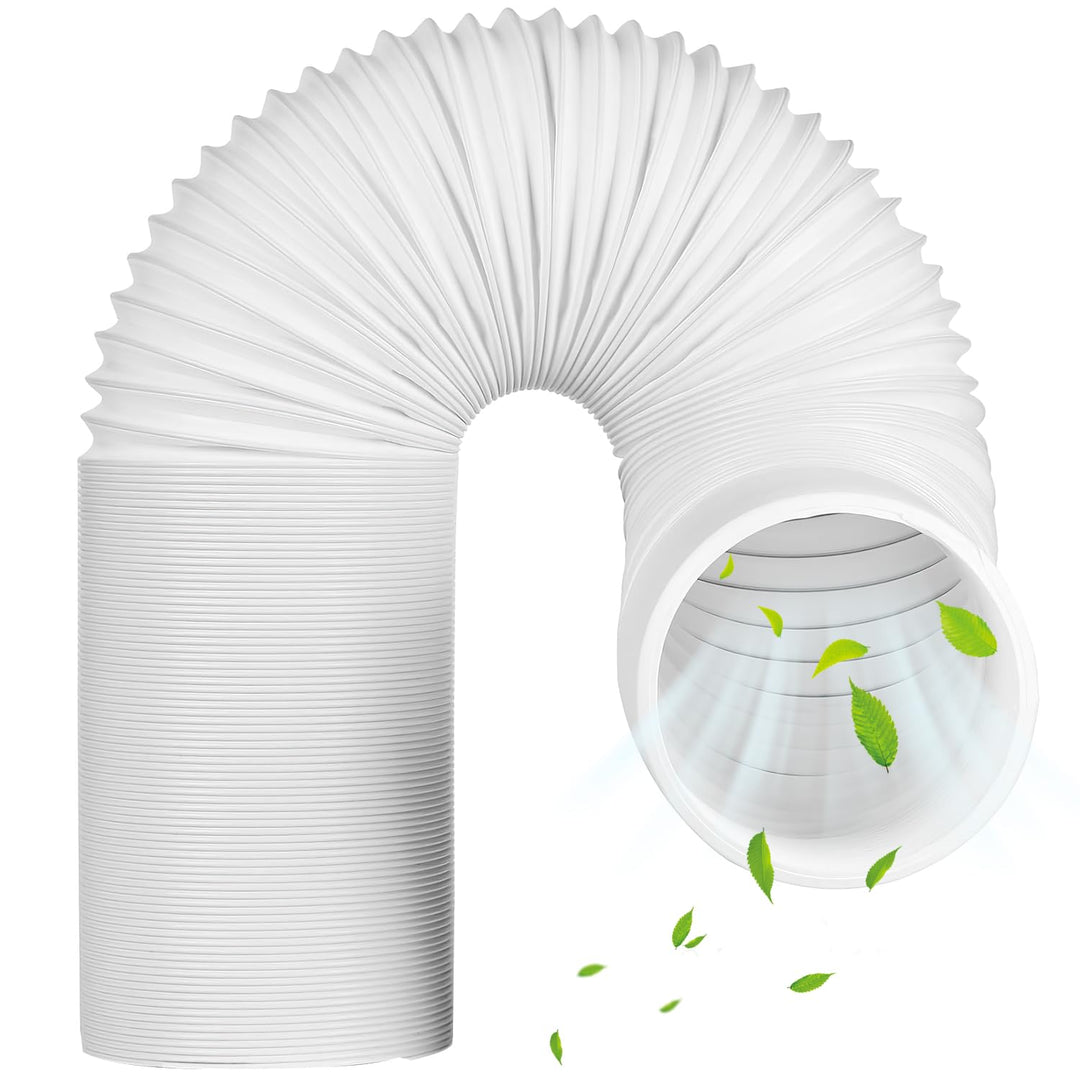 ENUTROF Abluftschlauch 150mm Abluftschläuche Klimagerät Klimaanlagen Klima Weiss-1.5mx150mm, Weiss-1