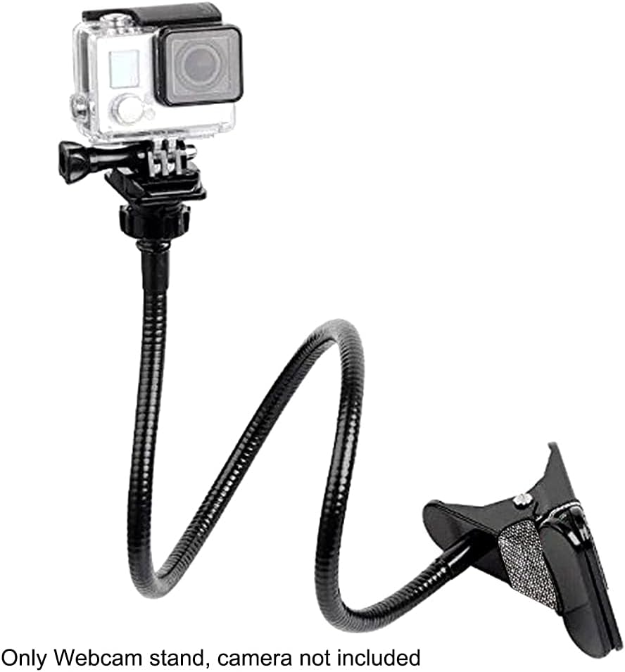 Faderr Webcam-Ständer, verbesserter flexibler Schwanenhals-Webcam-Arm, Kameraklemme Schwanenhals-Stä