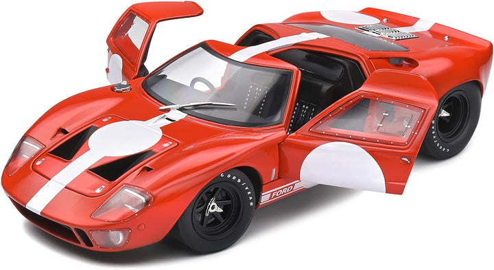 Solido Modellfahrzeug 1:18 Ford GT 40 red Racing S1803005 Rot 1/18ème