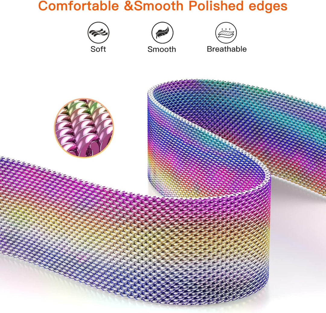 Yoohoo Armband Kompatibel mit Fitbit Versa 3 Armband/Fitbit Versa 4 Armband/Fitbit Sense Armband/Fit