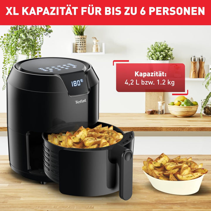 Tefal EY4018 Easy Fry Precision XL Heissluftfritteuse | 1500 Watt | 4,2 Liter Fassungsvermögen | aut