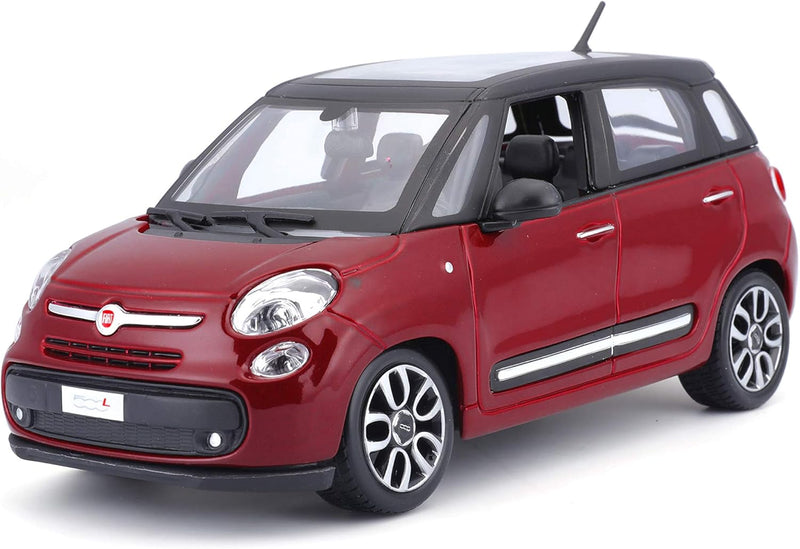 Bburago 15622126 - Fiat 500L, 1:24,Sortiert