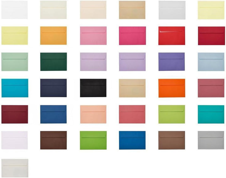 1000 Briefumschläge B6 – (125 x 176 mm), 120g Papier – perfekt für besondere Anlässe in Elfenbein Be