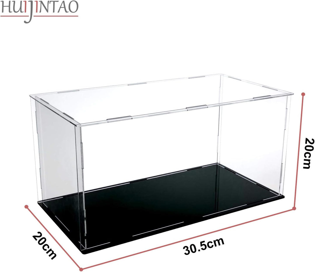 Huijintao Acryl Vitrine/Schaukasten/Display Case/Display Box für Modellautos, Figuren, Sammlerstücke