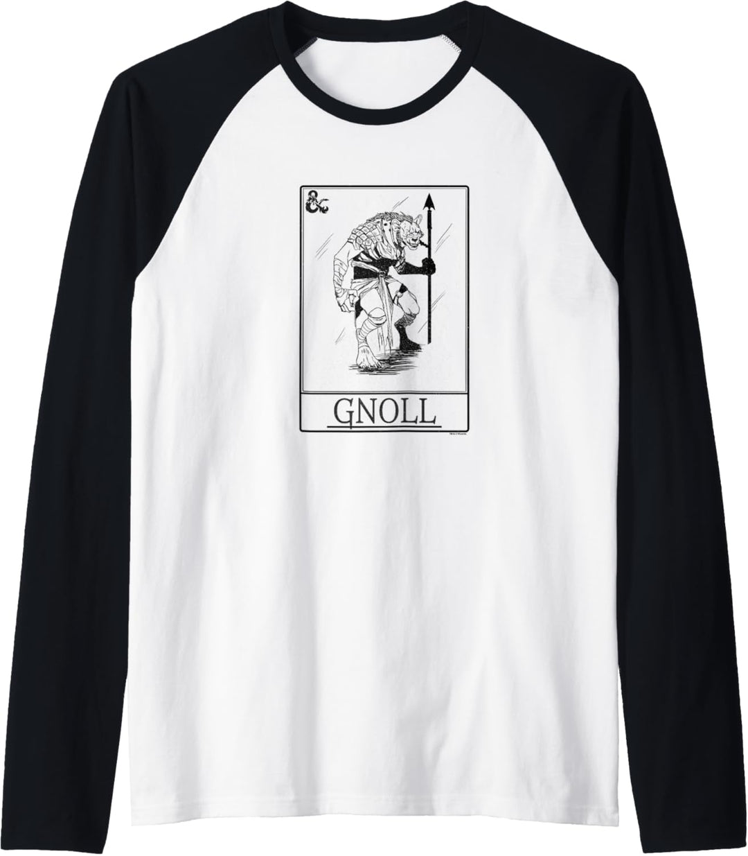 Dungeons & Dragons Vintage Gnoll Tarot Raglan