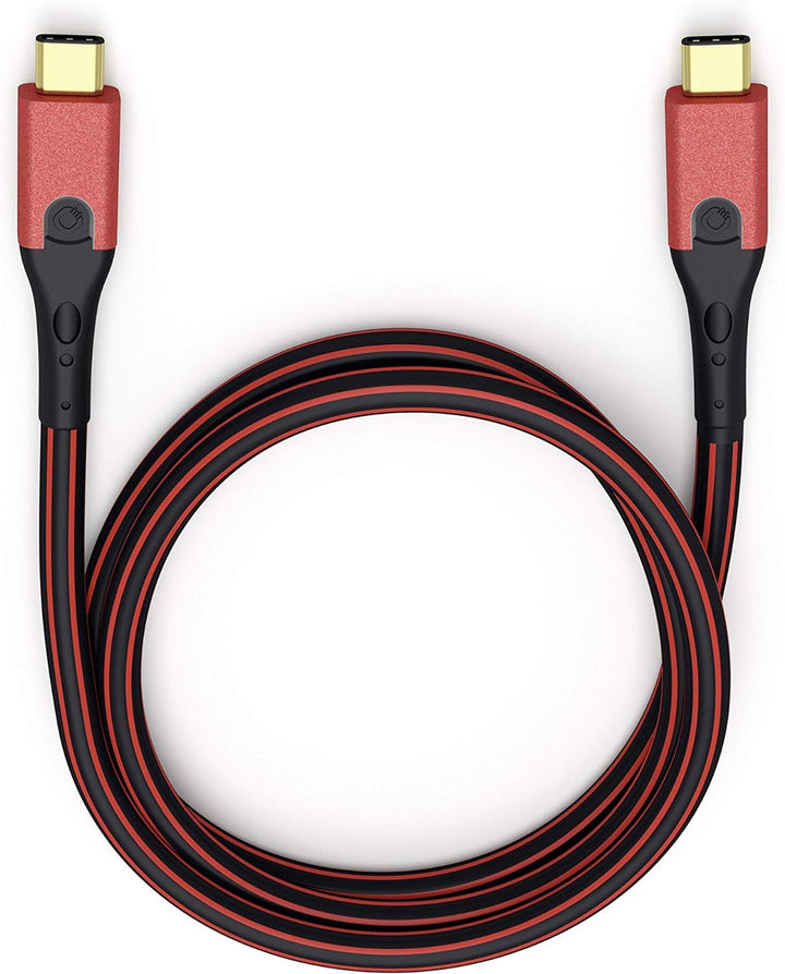 Oehlbach USB-Evolution CC - hochwertiges USB-Kabel 3.1 USB-C auf 3.1 USB-C (Lade-und Datenkabel) sch