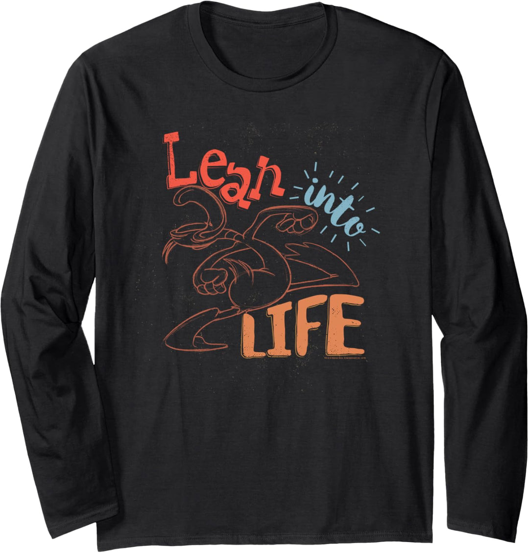 Looney Tunes Daffy Duck Lean Into Life Langarmshirt