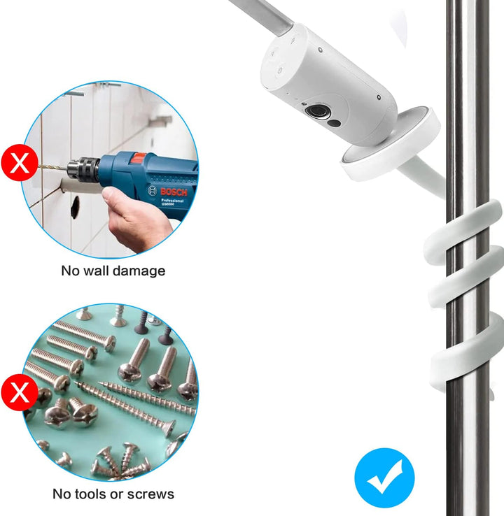 Monitor Halterung für Philips Avent Babyphone SCD923/26, Flexible Multifunktionsständer Holder für P