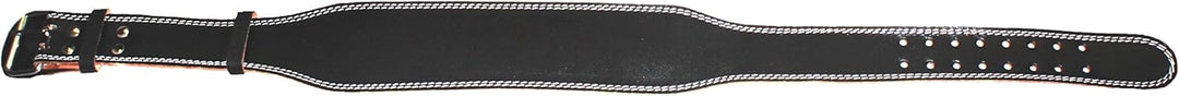 LISARO Gewichthebergürtel mit 10cm Rückenbereite, aus Leder, Verstellbar Löcher Krafttraining Belt,