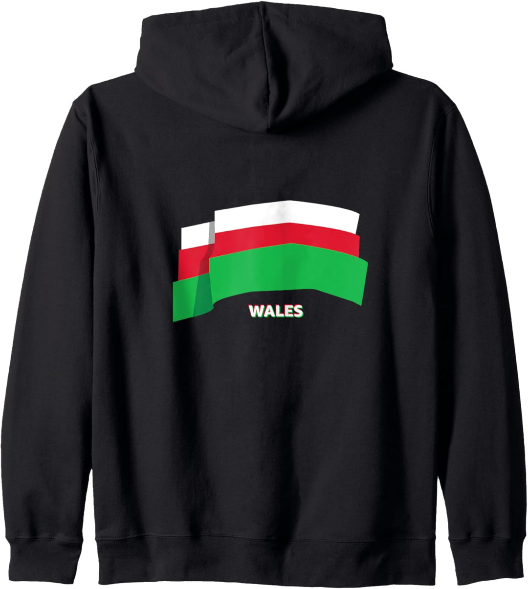 Flagge Wales Kapuzenjacke
