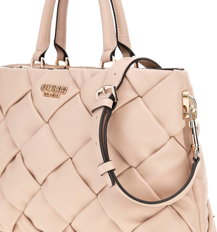 GUESS Damen Zaina Girlfriend Satchel Ranzen, Griffe Oben Stein, Stein