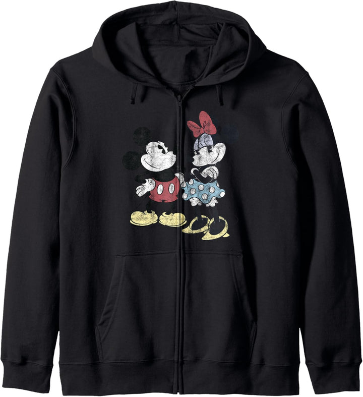 Disney Mickey und Minnie Retro-Freunde Kapuzenjacke
