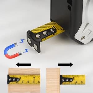 Laser Entfernungsmesser Massband 2 in 1,Massband Laser mit 40M Laser & 5M Massband,USB-Aufladung Mes