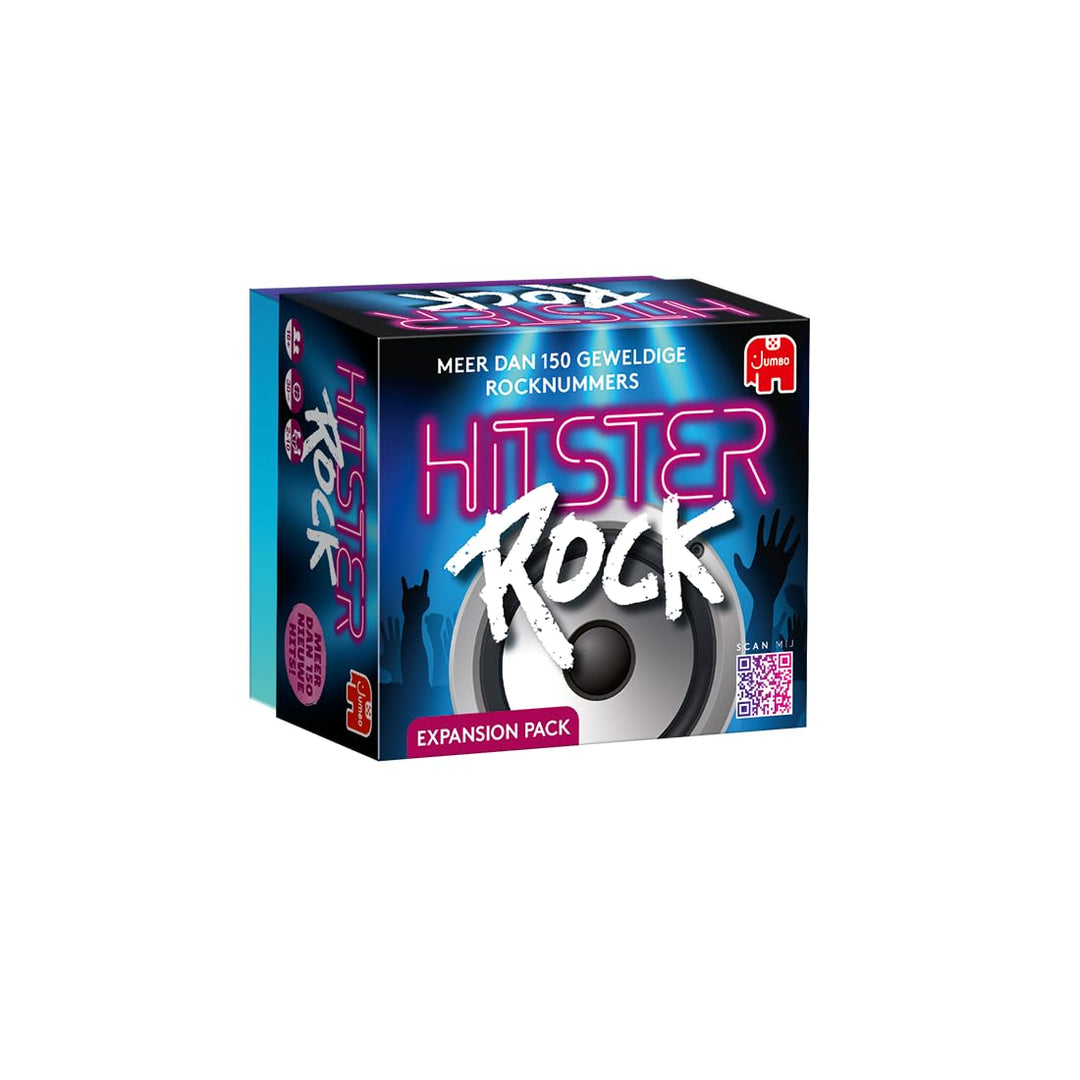 Hitster Rock Expansion, Erweiterungsset, Musikspiel, Actionspiel, Erwachsene Brettspiel, Spiel mit M
