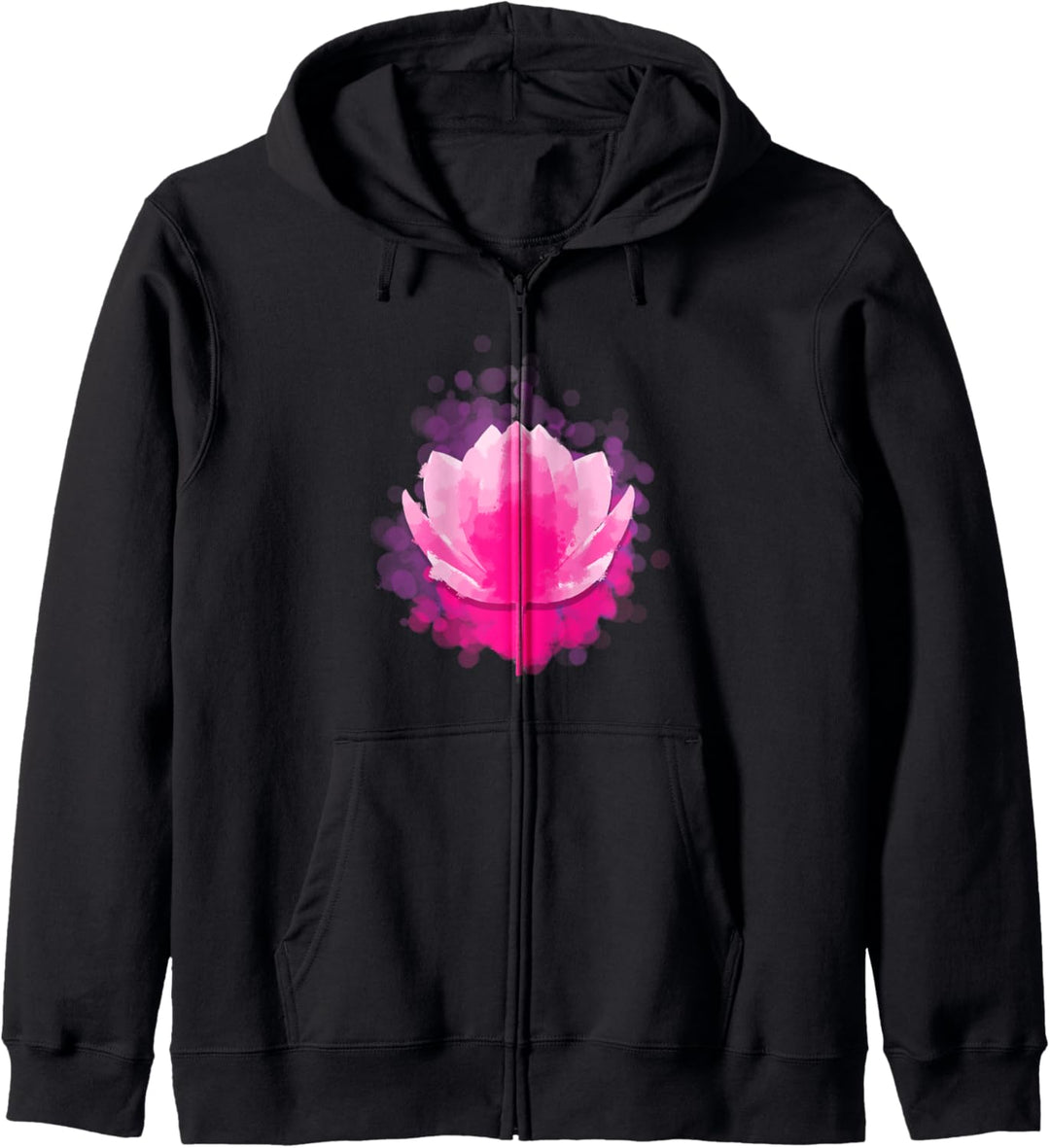 Lotus Blumen Yoga Meditation Geschenk füe Yogis Kapuzenjacke