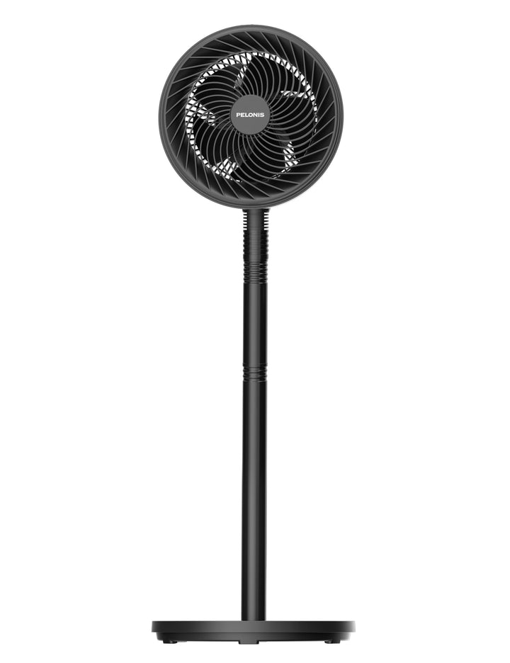 Pelonis 4 fach Höhenverstellbarer Säulenventilator Ultra Leiser Oscillierender Ventilator mit 90° Sc
