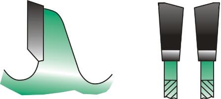 Edessö 55530525 HM-Kreissägeblatt Silberpfeil Trockenschnitt HW 305x2,4/2,0x25,4 Z=80 STZ, silber