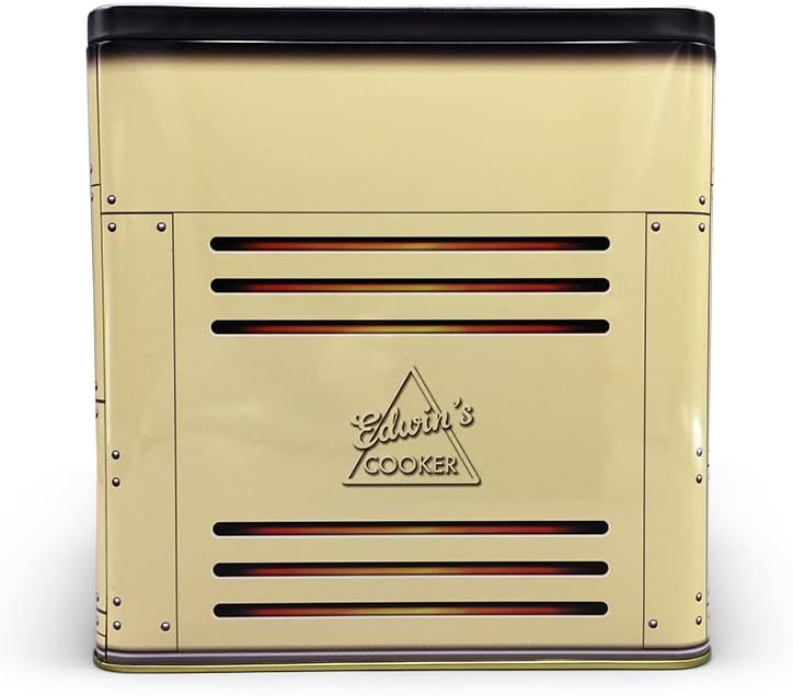 Nostalgischer Backofen beige - Dose in Form eines nostalgischen Backofens mit vielen Details - Keksd