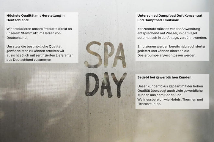 Dufte Momente | Dampfbad Emulsion 3 Liter Lemongras | geprüfte Qualität | mit naturreinen und natürl