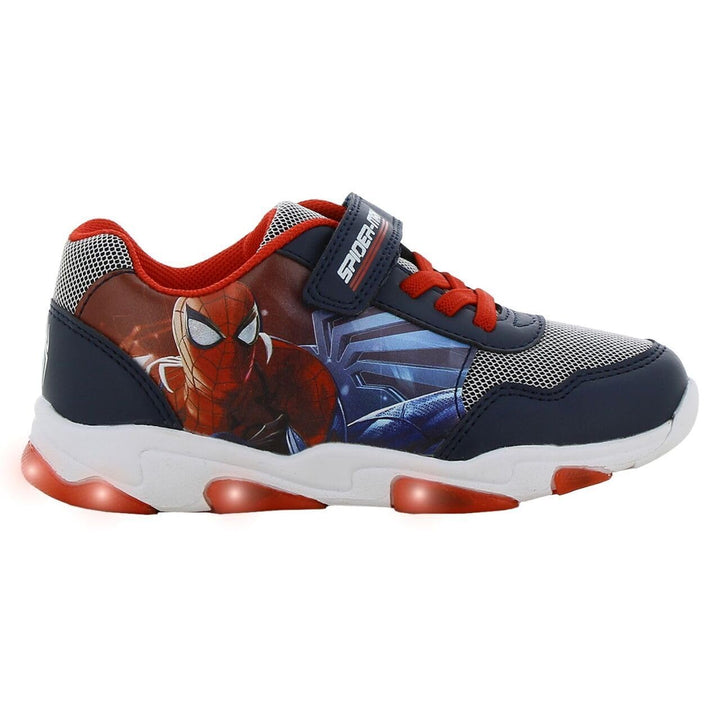 Leomil Paw Patrol Blinkschuhe Schuhe Jungen, Ideal for Schule und Freizeit 26 EU Blau Rot 795, 26 EU