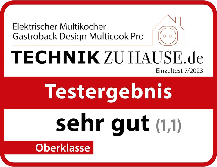 Design Multicook Pro, 42527, 8 in 1 Multifunktionskocher mit voreingestellten Programmen, 5 Liter, 3