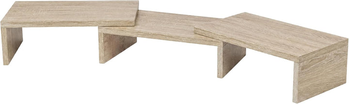 ComfortCove Dual Monitor Stand Riser, Monitorständer, Laptopständer, Schreibtisch-Organisator, Compu