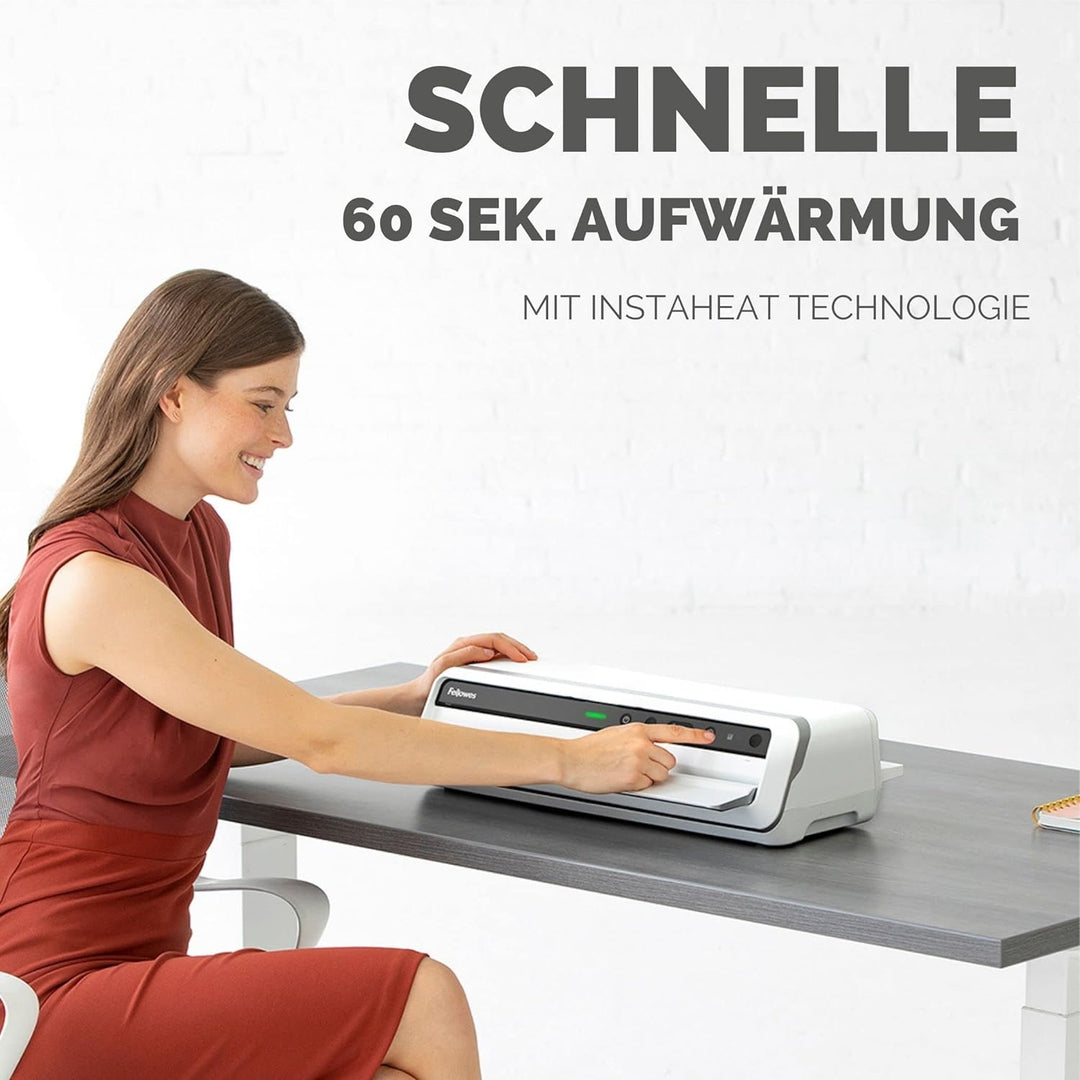 Fellowes Laminiergerät Venus A3 - vollautomatischer Highspeed Laminator - nur 30-60 Sek. Aufwärmzeit