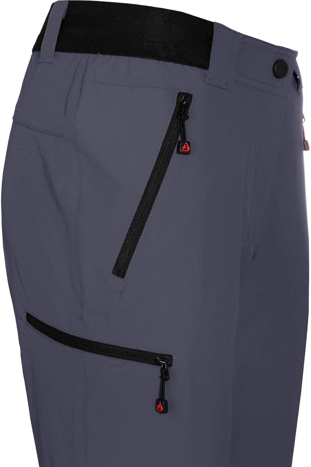 Bergson Damen Zipp-Off Hose VIDAA Comfort - Bermuda Zipp Off - leicht - bielastisch - bequem - strap
