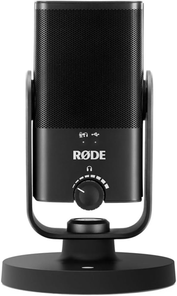 Rode NT-USB Mini USB-Podcast-Kondensatormikrofon + keepdrum Softcase