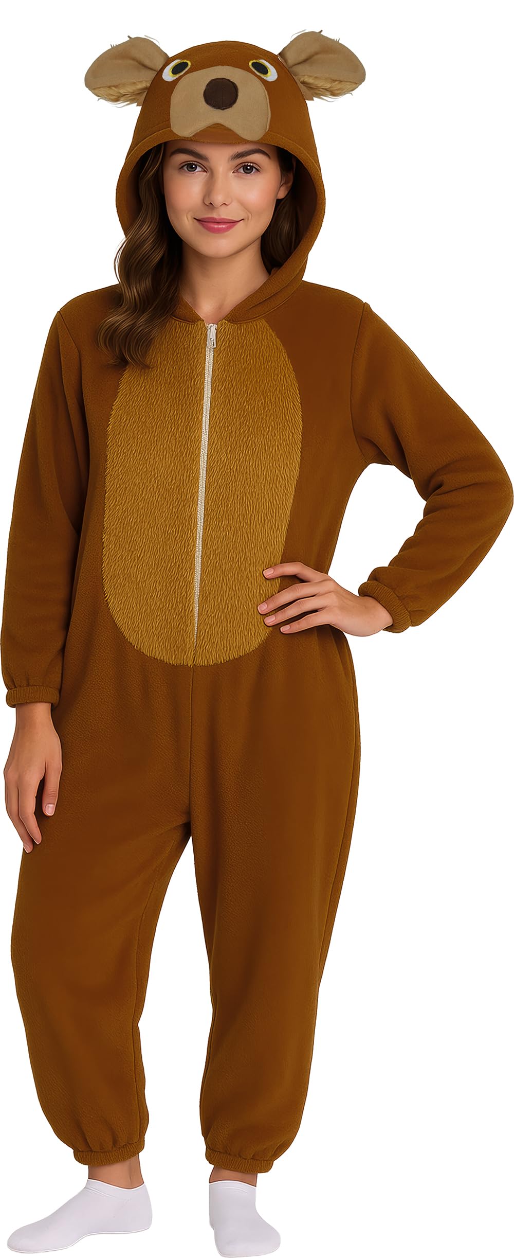 FIESTAS GUIRCA Grizzly Bär Kostüm für Erwachsene L, L