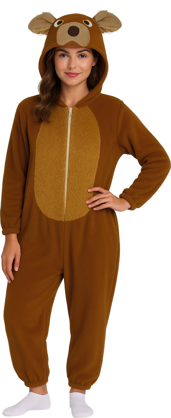 FIESTAS GUIRCA Grizzly Bär Kostüm für Erwachsene L, L
