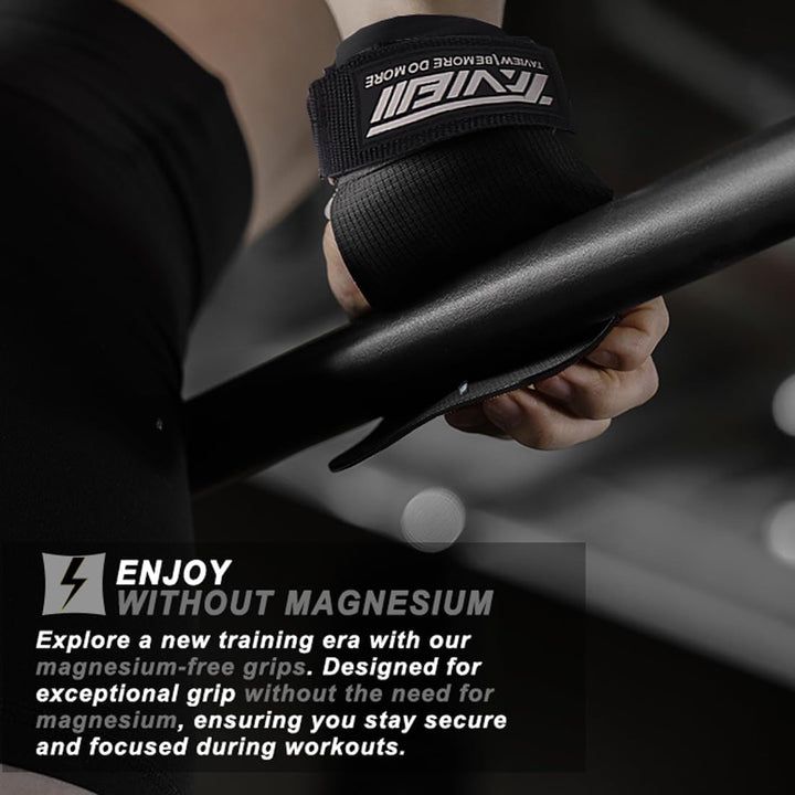 TAVIEW Cross Training Quad Ultra Magnesiumfreie Handschuhe I Gewichtheberhandschuhe I Für Crosstrain
