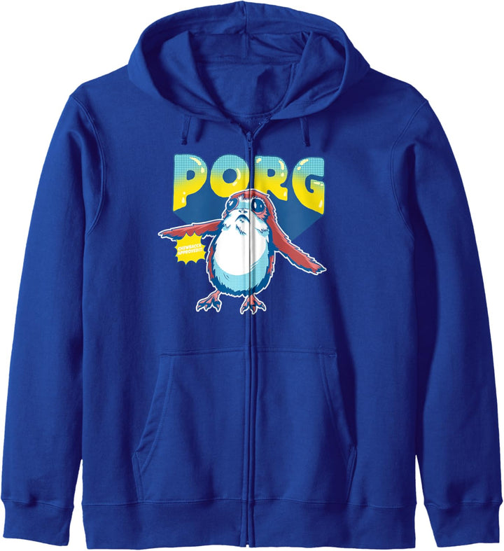 Star Wars Porg Chewbacca Approved Comic Portrait Kapuzenjacke