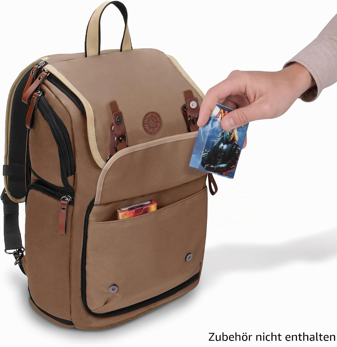Enhance Sammelkarten-Aufbewahrungsbox Rucksack in voller Grösse für Spielkarten – Platz für Kartenor