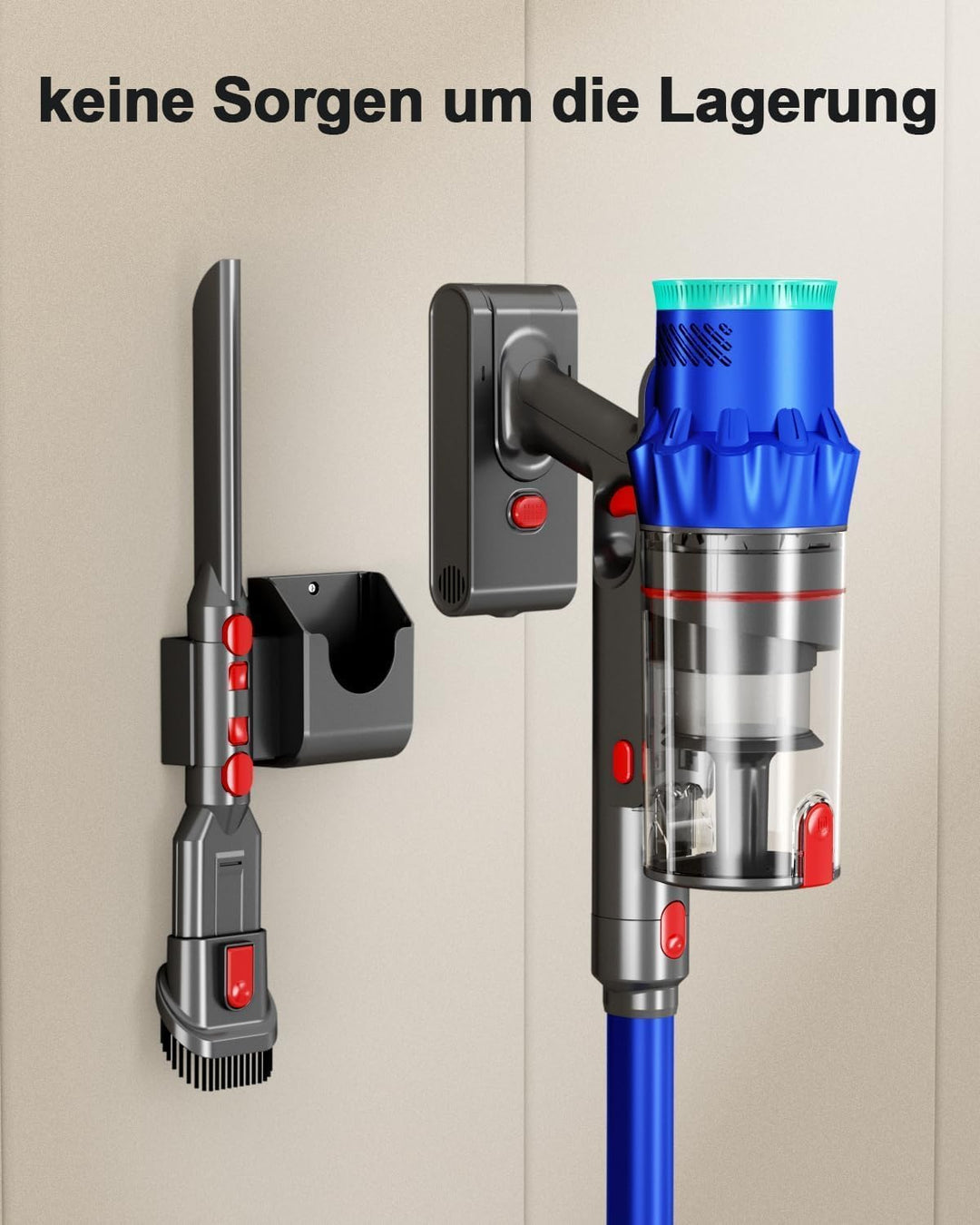 Akku Staubsauger, 550W 48000Pa Staubsauger Kabellos, Akkusauger mit Automatikmodus &amp; Anti-Verhedderu