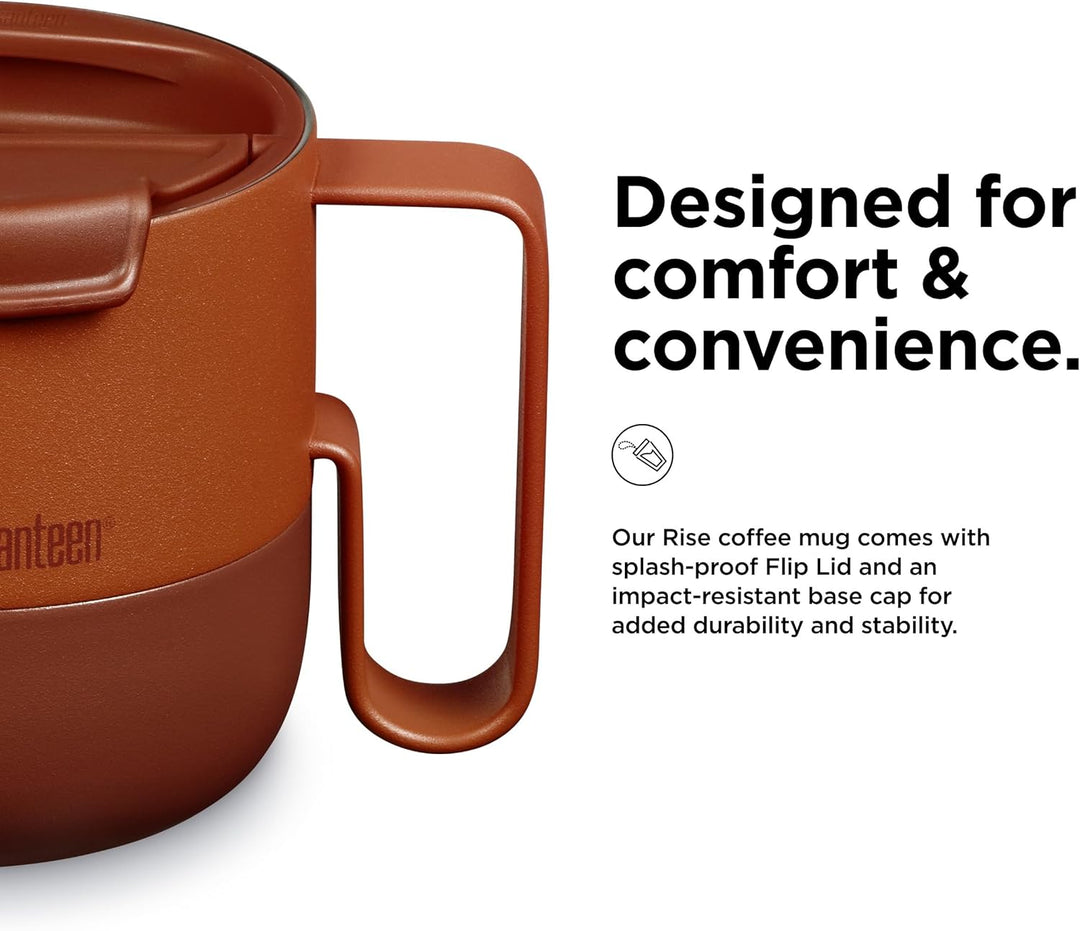 Klean Kanteen Rise 399ml Mug w/Flip Lid Autumn Glaze, Autumn Glaze