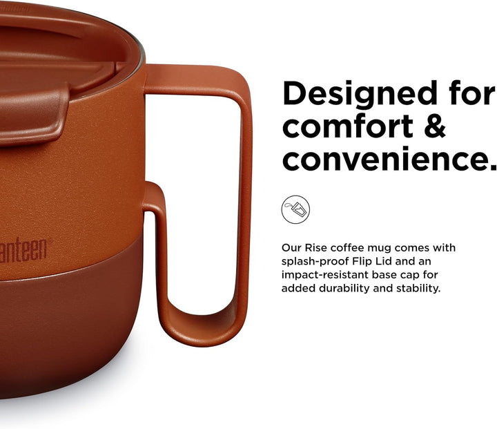 Klean Kanteen Rise 399ml Mug w/Flip Lid Autumn Glaze, Autumn Glaze