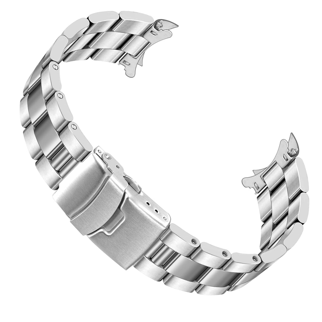 Juntan 20mm 22mm Edelstahl Uhrenarmband Gebogene Enden Uhrenarmbänder Metall Armband Schnellverschlu